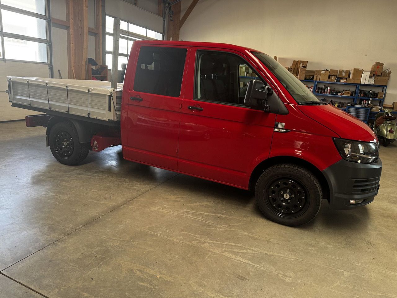 Volkswagen T6 Doka 2.0 TDI 4Motion Klima Webasto - Pritsche Transporter, Transporter mit Doppelkabine: das Bild 5 Volkswagen T6 Doka 2.0 TDI 4Motion Klima Webasto - Pritsche Transporter, Transporter mit Doppelkabine: das Bild 5