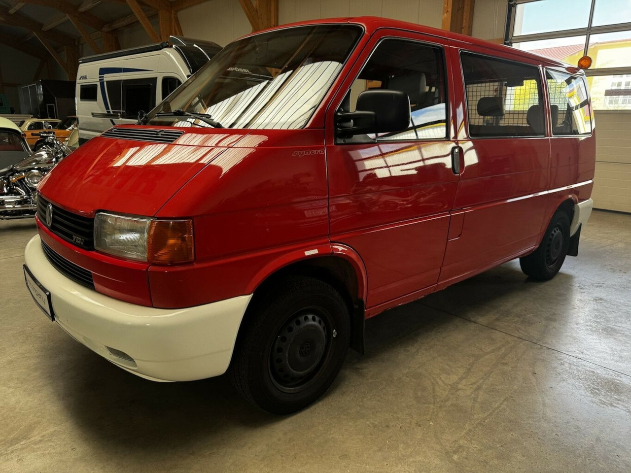 Volkswagen T4 2.5 TDI Syncro 4x4 7-Sitzer 1. Hand! - Wohnmobil: das Bild 1 Volkswagen T4 2.5 TDI Syncro 4x4 7-Sitzer 1. Hand! - Wohnmobil: das Bild 1