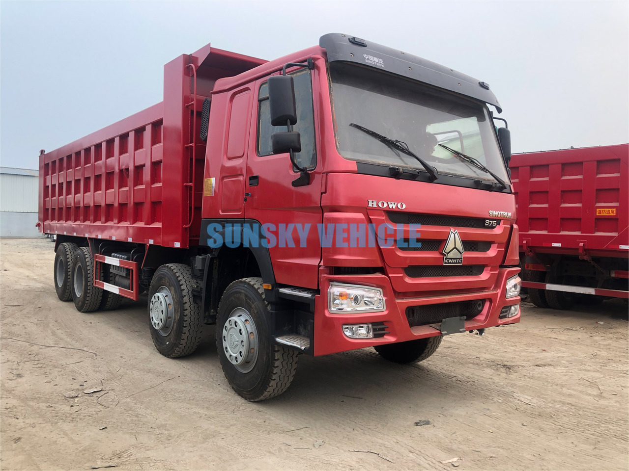 HOWO 8X4 dump truck – Finanzierungsleasing HOWO 8X4 dump truck: das Bild 8