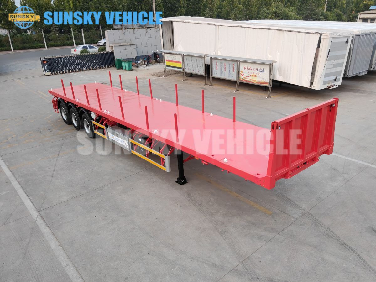 SUNSKY 3-axle Flat Deck Trailer - Pritschenauflieger/ Plattformauflieger: das Bild 2 SUNSKY 3-axle Flat Deck Trailer - Pritschenauflieger/ Plattformauflieger: das Bild 2