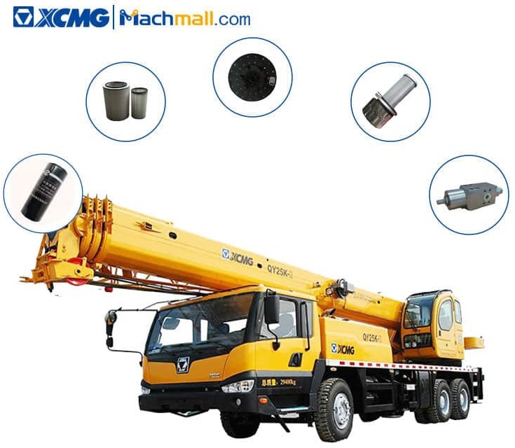 Consumable Spare Parts List of XCMG QY25K-II/QY25K5-I Truck Crane - Ersatzteile für Mobilkran: das Bild 1 Consumable Spare Parts List of XCMG QY25K-II/QY25K5-I Truck Crane - Ersatzteile für Mobilkran: das Bild 1