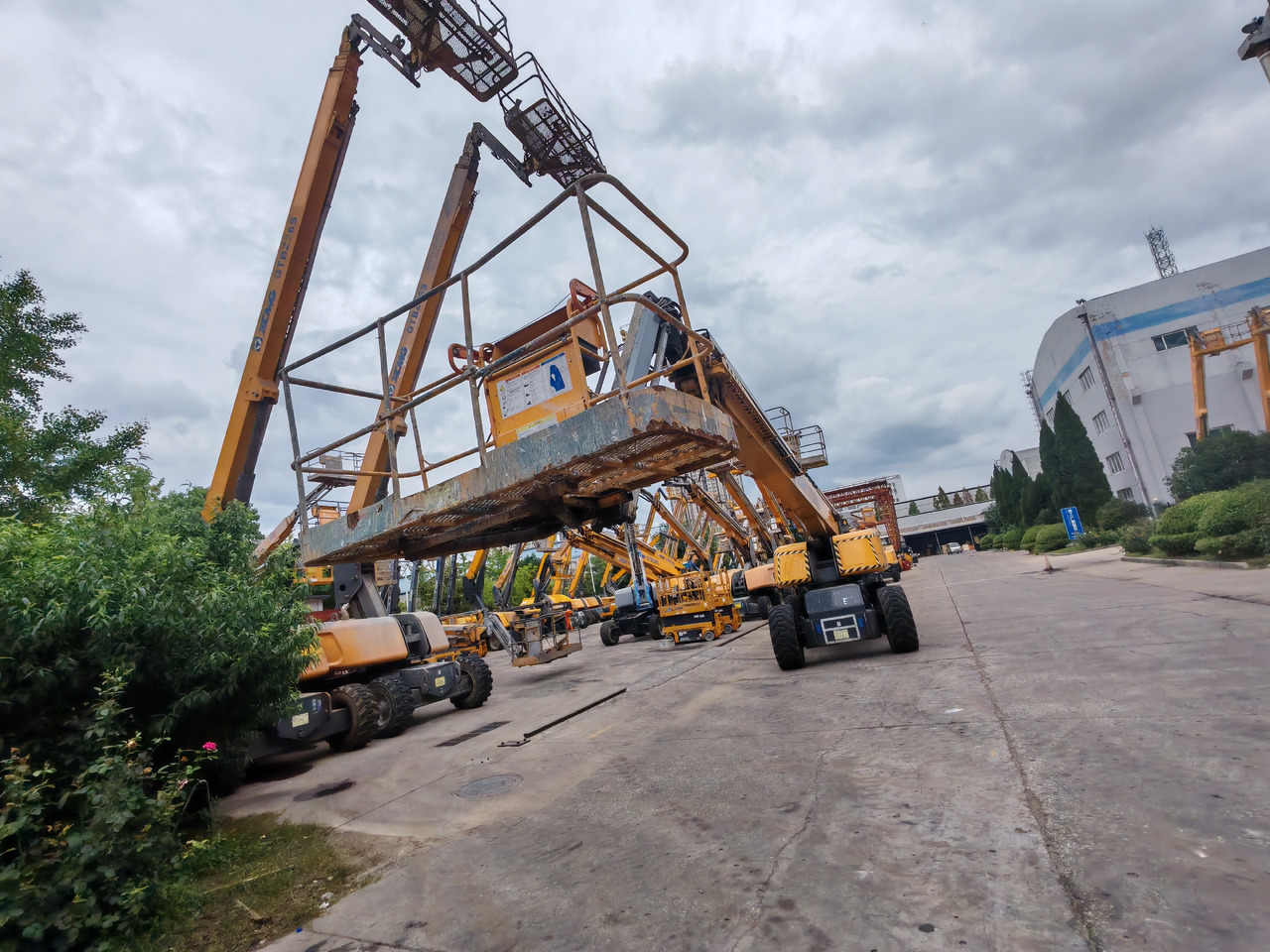 Teleskopbühne XCMG Official Articulated Boom Lift GTBZ42S 42m Used Cherry Picker Sale: das Bild 7