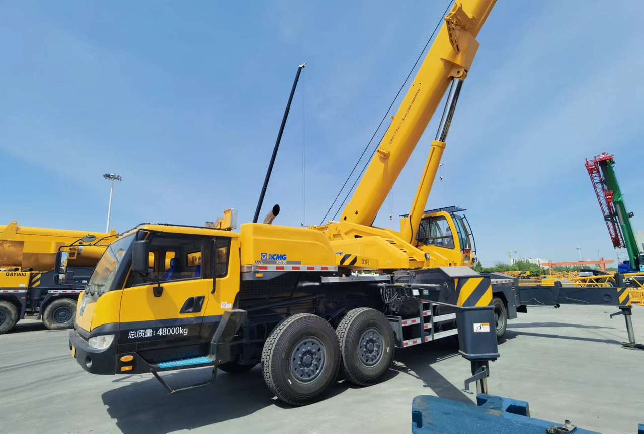 XCMG Official XCT80 80 Ton Used Mobile Hydraulic Truck Crane With High Quality - Mobilkran: das Bild 2 XCMG Official XCT80 80 Ton Used Mobile Hydraulic Truck Crane With High Quality - Mobilkran: das Bild 2