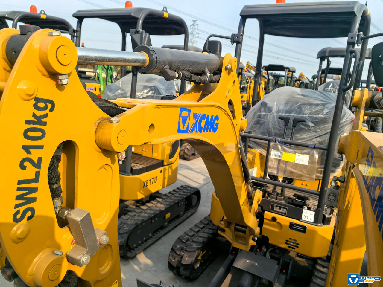 Kettenbagger XCMG XE17U second hand hydraulic excavator mini for sale: das Bild 11 Kettenbagger XCMG XE17U second hand hydraulic excavator mini for sale: das Bild 11