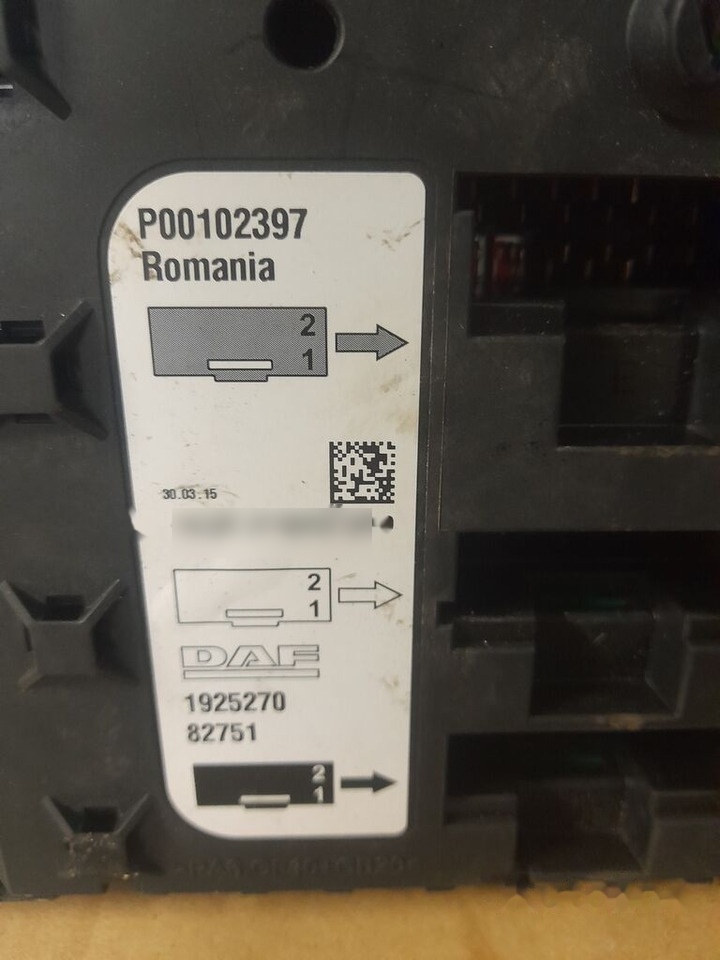 DAF XF 106 1925270 DAF XF 106 1925270 - Sicherung für LKW: das Bild 2 DAF XF 106 1925270 DAF XF 106 1925270 - Sicherung für LKW: das Bild 2
