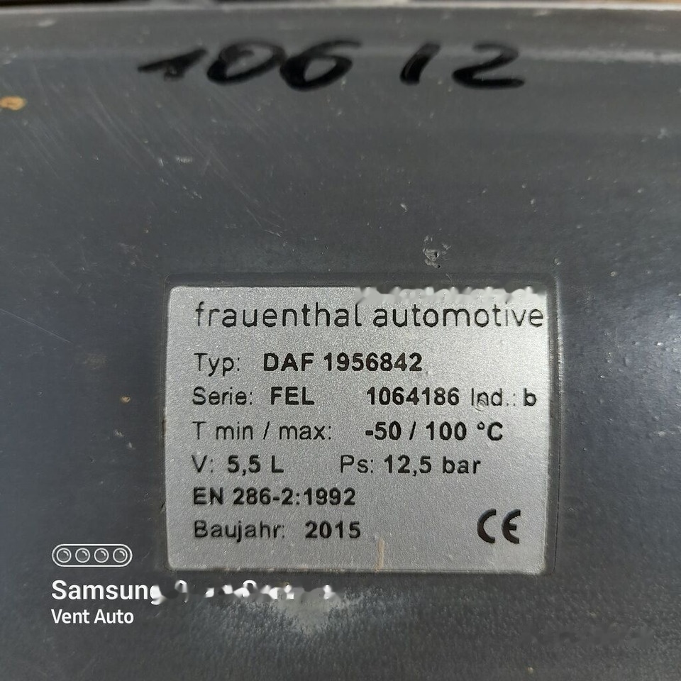 DAF XF 106 5,5L 1956842 DAF 1956842 truck - Bremsteile für LKW: das Bild 2 DAF XF 106 5,5L 1956842 DAF 1956842 truck - Bremsteile für LKW: das Bild 2