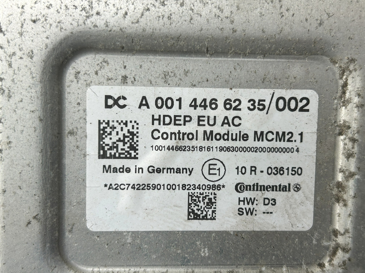 MERCEDES-BENZ MCM 2.1 ACTROS MP4 - Steuergerät für LKW: das Bild 2 MERCEDES-BENZ MCM 2.1 ACTROS MP4 - Steuergerät für LKW: das Bild 2