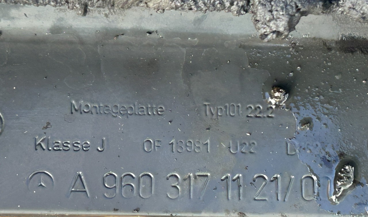 SAF GF GF SK-S 36,2 MERCEDES ACTROS MP4 - Sattelkupplung für LKW: das Bild 2 SAF GF GF SK-S 36,2 MERCEDES ACTROS MP4 - Sattelkupplung für LKW: das Bild 2