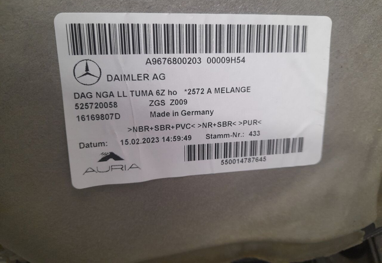 WYKŁADZINA KABINY Mercedes-Benz ATEGO A9676800203 - Fahrerhaus und Interieur für LKW: das Bild 2 WYKŁADZINA KABINY Mercedes-Benz ATEGO A9676800203 - Fahrerhaus und Interieur für LKW: das Bild 2