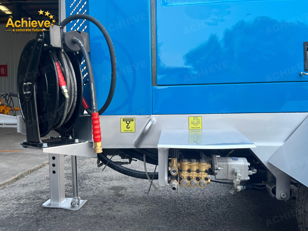 Stationäre Betonpumpe ACHIEVE ACHIEVE AP400 Concrete Trailer Pump For Australia/US EPA /CE Version  【ACHIEVE】100% BRAND NEW !!!: das Bild 15