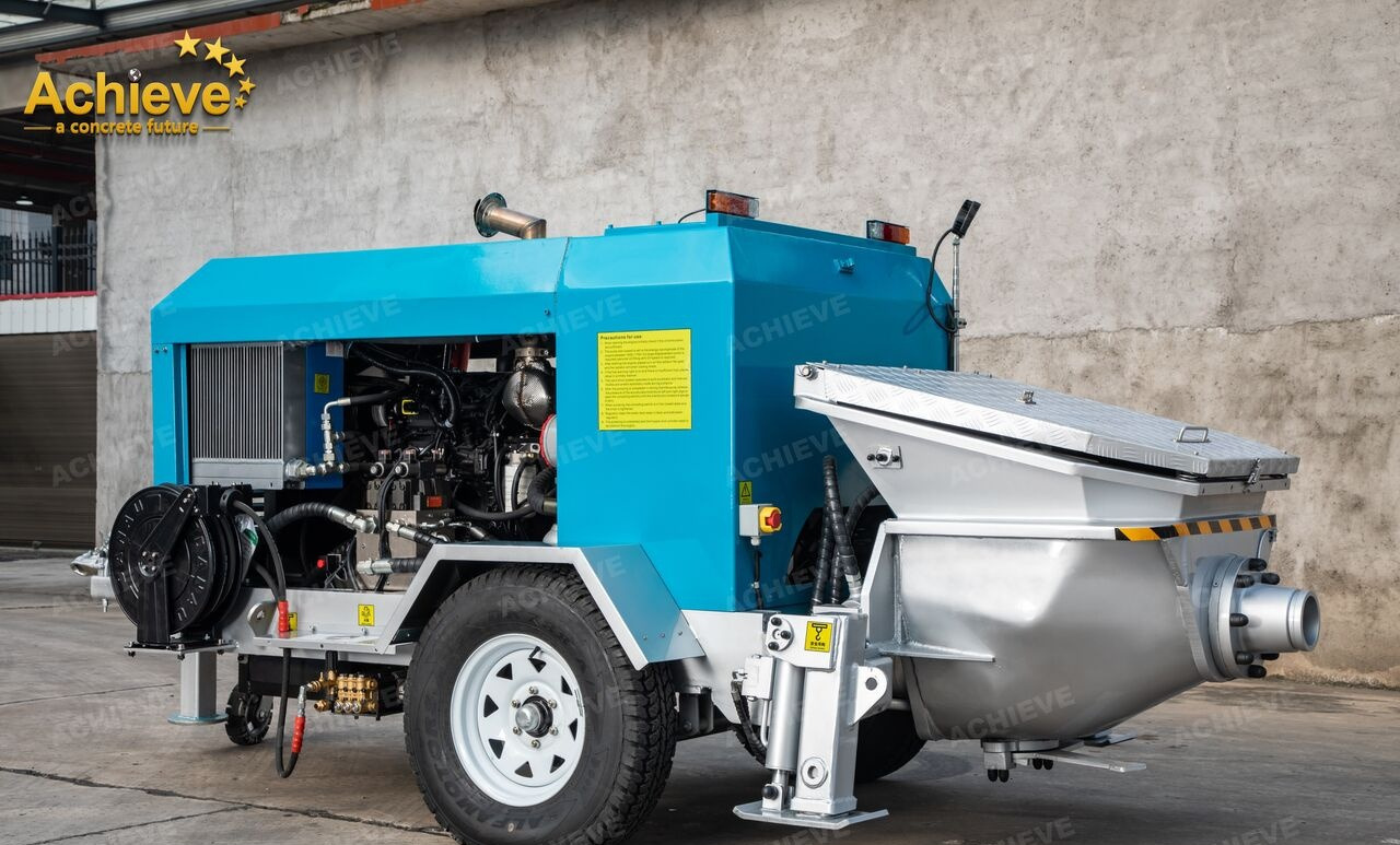Stationäre Betonpumpe, Zustand - NEU ACHIEVE New  AP300-TDE European Version 【ACHIEVE】100% BRAND NEW !!!: das Bild 13