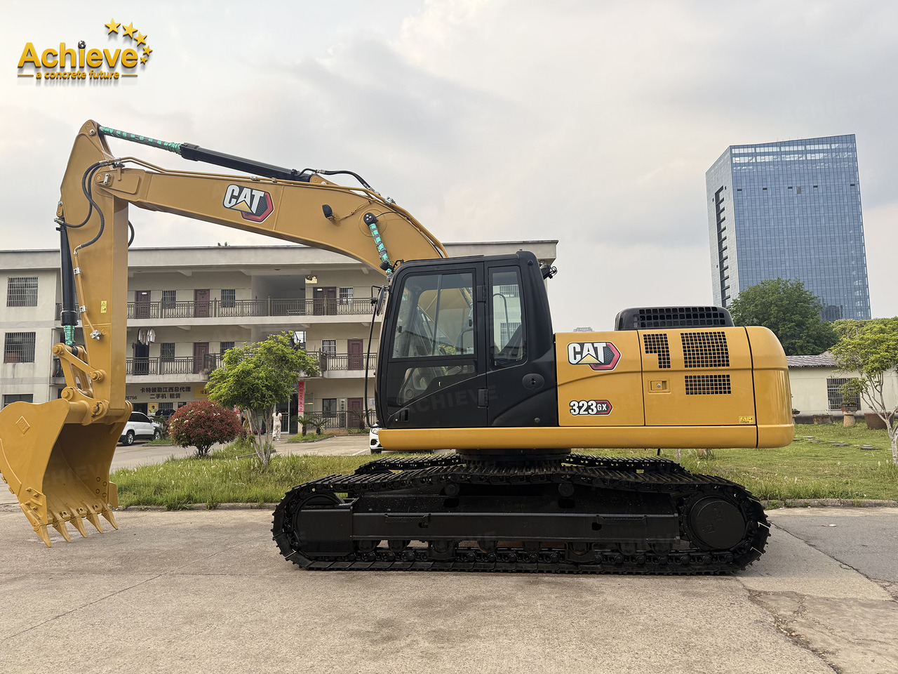 Kettenbagger CATERPILLAR 2021 3100h 323GX Net Power - ISO 9249 123.7 kW Operating weight 21800 kg Maximum digging depth 6660 mm【ACHIEVE】 TOP CONDITION!!!: das Bild 6