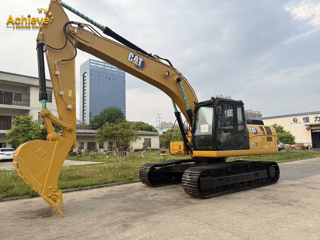 Kettenbagger CATERPILLAR 2021 3100h 323GX Net Power - ISO 9249 123.7 kW Operating weight 21800 kg Maximum digging depth 6660 mm【ACHIEVE】 TOP CONDITION!!!: das Bild 5