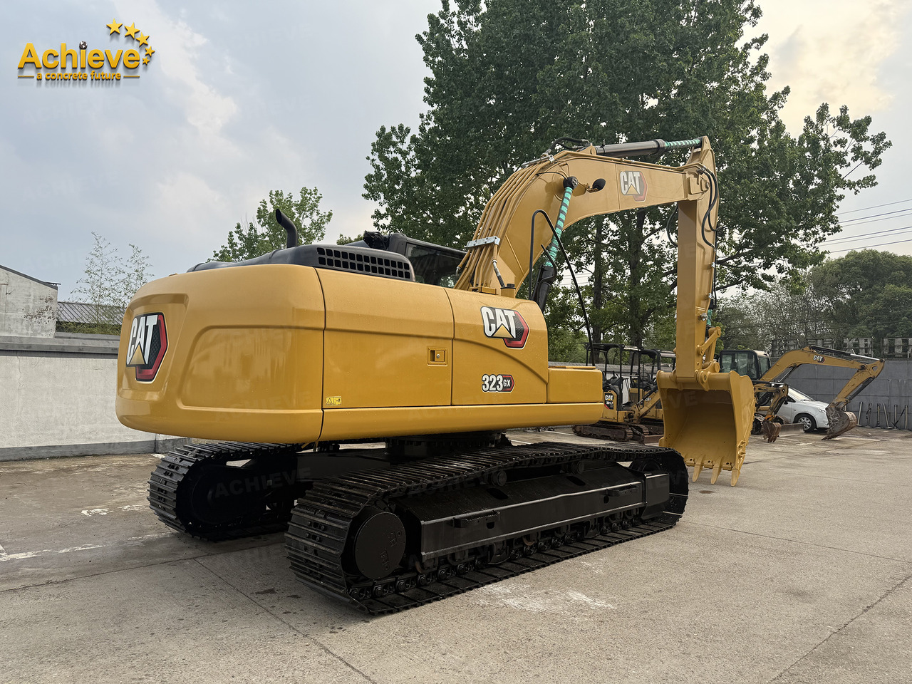 Kettenbagger CATERPILLAR 2021 3100h 323GX Net Power - ISO 9249 123.7 kW Operating weight 21800 kg Maximum digging depth 6660 mm【ACHIEVE】 TOP CONDITION!!!: das Bild 7