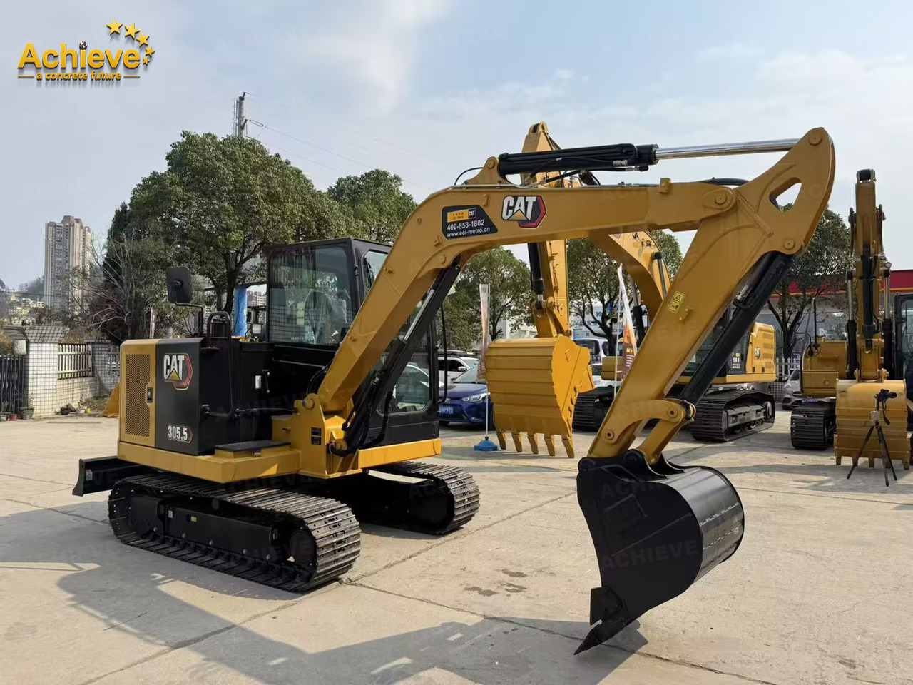 CATERPILLAR CAT® 305.5E2 small Cat C2.4 DI Mini Hydraulic Excavator 0.22 m³ 34.1 kw/rpm 35.0 kN 【ACHIEVE】 TOP CONDITION!!! - Minibagger: das Bild 1 CATERPILLAR CAT® 305.5E2 small Cat C2.4 DI Mini Hydraulic Excavator 0.22 m³ 34.1 kw/rpm 35.0 kN 【ACHIEVE】 TOP CONDITION!!! - Minibagger: das Bild 1