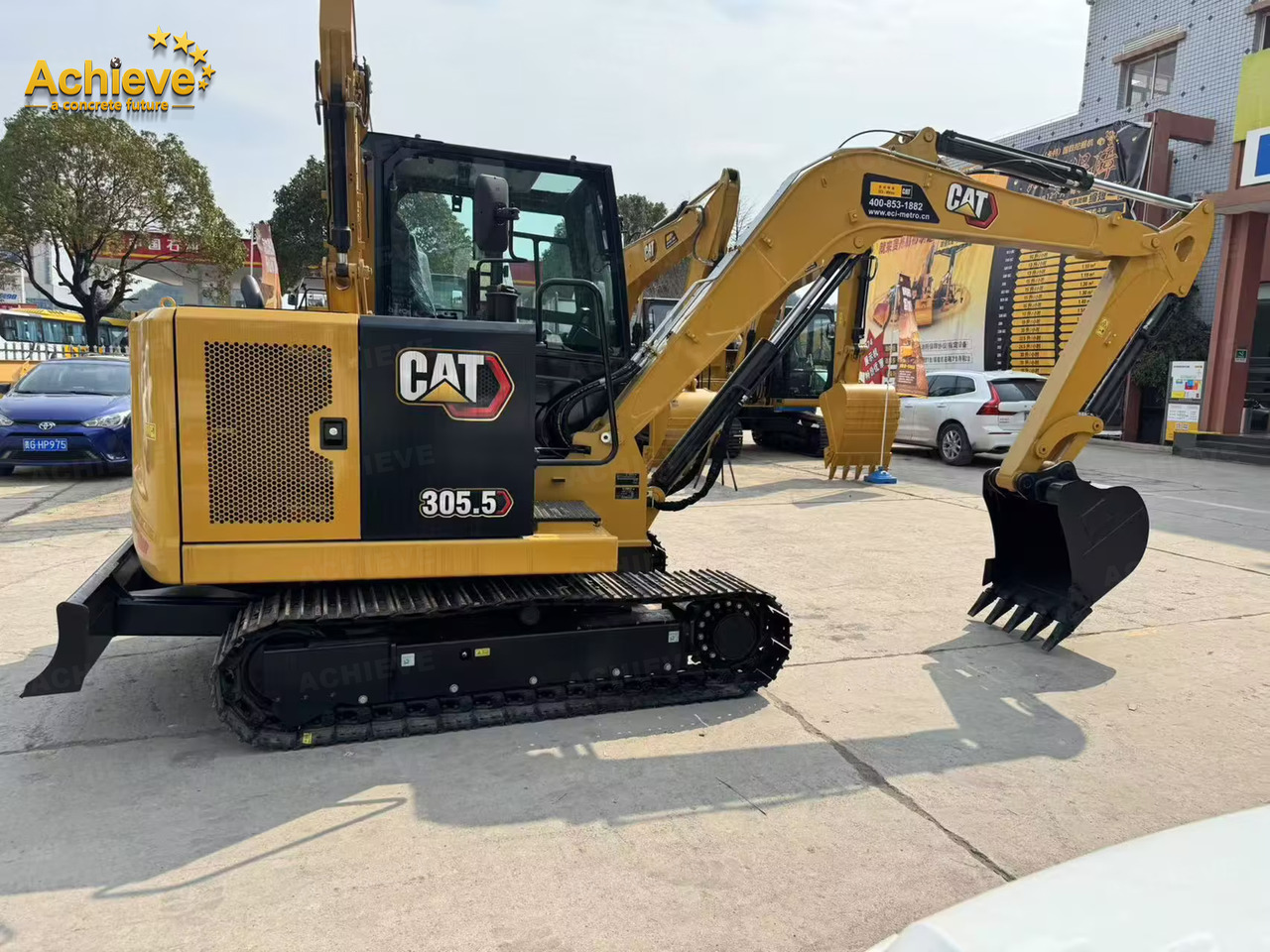 CATERPILLAR CAT® 305.5E2 small Cat C2.4 DI Mini Hydraulic Excavator 0.22 m³ 34.1 kw/rpm 35.0 kN 【ACHIEVE】 TOP CONDITION!!! - Minibagger: das Bild 2 CATERPILLAR CAT® 305.5E2 small Cat C2.4 DI Mini Hydraulic Excavator 0.22 m³ 34.1 kw/rpm 35.0 kN 【ACHIEVE】 TOP CONDITION!!! - Minibagger: das Bild 2
