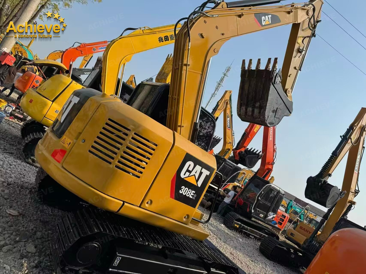 CATERPILLAR CATERPILLAR 307 CAT 36.5kW/h C2.4 DI 7,500 kg 51.0 kN 4.9 km/h【ACHIEVE】 TOP CONDITION!!! - Minibagger: das Bild 4 CATERPILLAR CATERPILLAR 307 CAT 36.5kW/h C2.4 DI 7,500 kg 51.0 kN 4.9 km/h【ACHIEVE】 TOP CONDITION!!! - Minibagger: das Bild 4