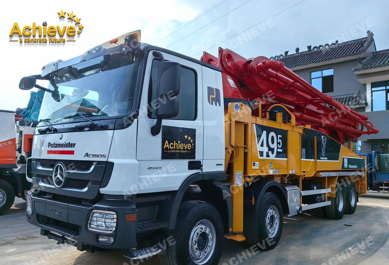 PUTZMEISTER Mercedes-Benz 4141 Putzmeister 49.5M 【ACHIEVE】TOP CONDITION!!! - Betonpumpe: das Bild 2 PUTZMEISTER Mercedes-Benz 4141 Putzmeister 49.5M 【ACHIEVE】TOP CONDITION!!! - Betonpumpe: das Bild 2