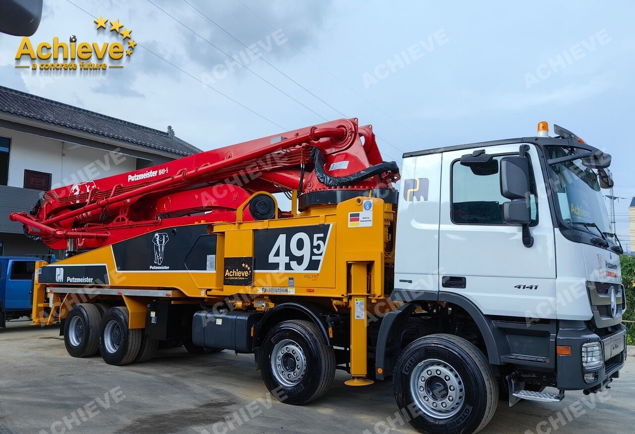 PUTZMEISTER Mercedes-Benz 4141 Putzmeister 49.5M 【ACHIEVE】TOP CONDITION!!! - Betonpumpe: das Bild 5 PUTZMEISTER Mercedes-Benz 4141 Putzmeister 49.5M 【ACHIEVE】TOP CONDITION!!! - Betonpumpe: das Bild 5