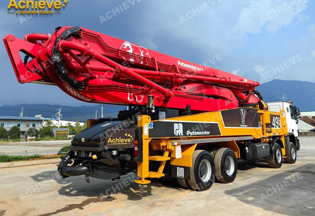 PUTZMEISTER Mercedes-Benz 4141 Putzmeister 49.5M 【ACHIEVE】TOP CONDITION!!! - Betonpumpe: das Bild 3 PUTZMEISTER Mercedes-Benz 4141 Putzmeister 49.5M 【ACHIEVE】TOP CONDITION!!! - Betonpumpe: das Bild 3