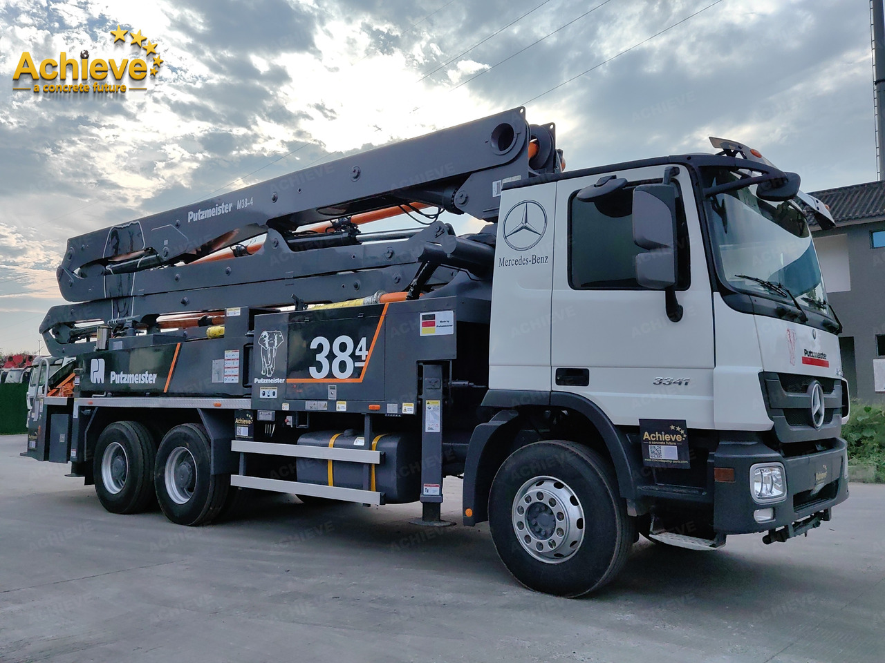 PUTZMEISTER PUTZMEISTER M38-4Z 2013 HOT SALE Mercedes-Benz【ACHIEVE】TOP CONDITION!!! - Betonpumpe: das Bild 1 PUTZMEISTER PUTZMEISTER M38-4Z 2013 HOT SALE Mercedes-Benz【ACHIEVE】TOP CONDITION!!! - Betonpumpe: das Bild 1