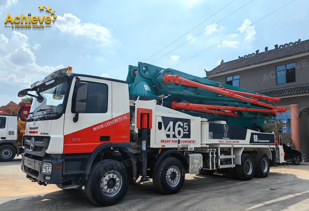 Putzmeister Compact Truck-Mounted Concrete Pump M46-5 【ACHIEVE】TOP CONDITION!!! - Betonpumpe: das Bild 3 Putzmeister Compact Truck-Mounted Concrete Pump M46-5 【ACHIEVE】TOP CONDITION!!! - Betonpumpe: das Bild 3