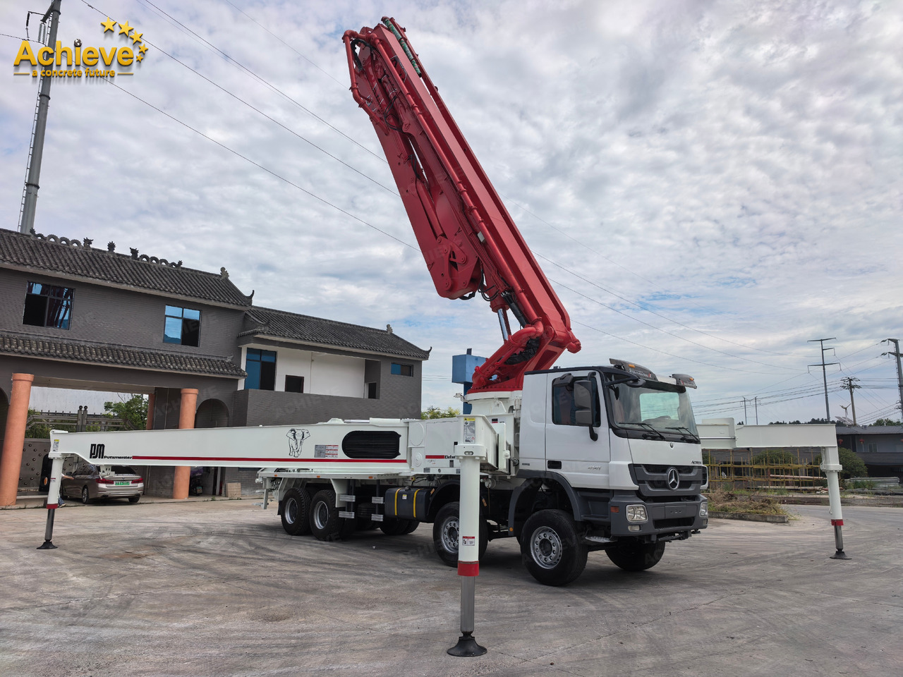 Putzmeister Putzmeister M56-4RZ Actros 4141Mercedes-Benz Concrete pump truck 【ACHIEVE】TOP CONDITION!!! - Betonpumpe: das Bild 1 Putzmeister Putzmeister M56-4RZ Actros 4141Mercedes-Benz Concrete pump truck 【ACHIEVE】TOP CONDITION!!! - Betonpumpe: das Bild 1