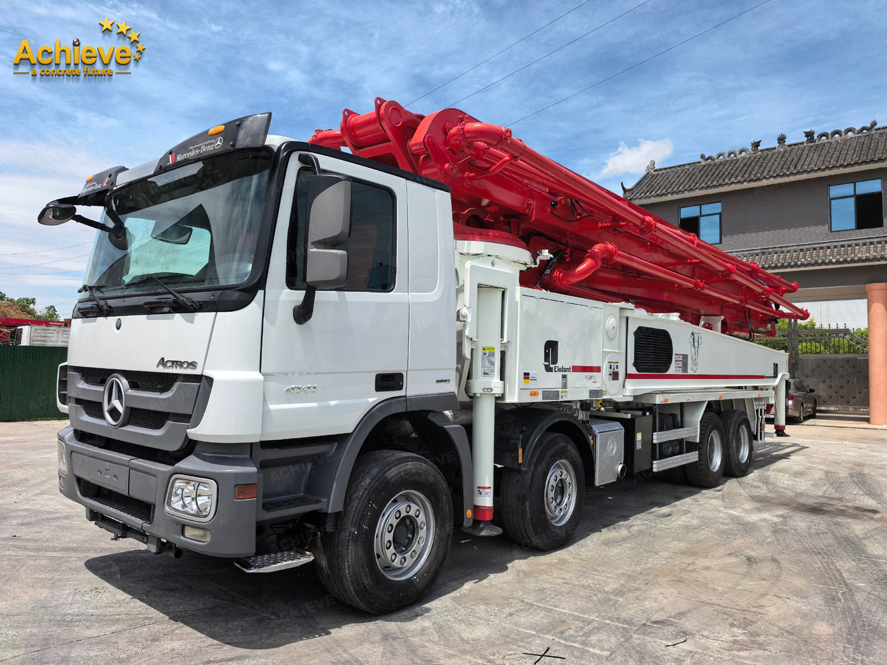 Putzmeister Putzmeister M56-4RZ Actros 4141Mercedes-Benz Concrete pump truck 【ACHIEVE】TOP CONDITION!!! - Betonpumpe: das Bild 5 Putzmeister Putzmeister M56-4RZ Actros 4141Mercedes-Benz Concrete pump truck 【ACHIEVE】TOP CONDITION!!! - Betonpumpe: das Bild 5