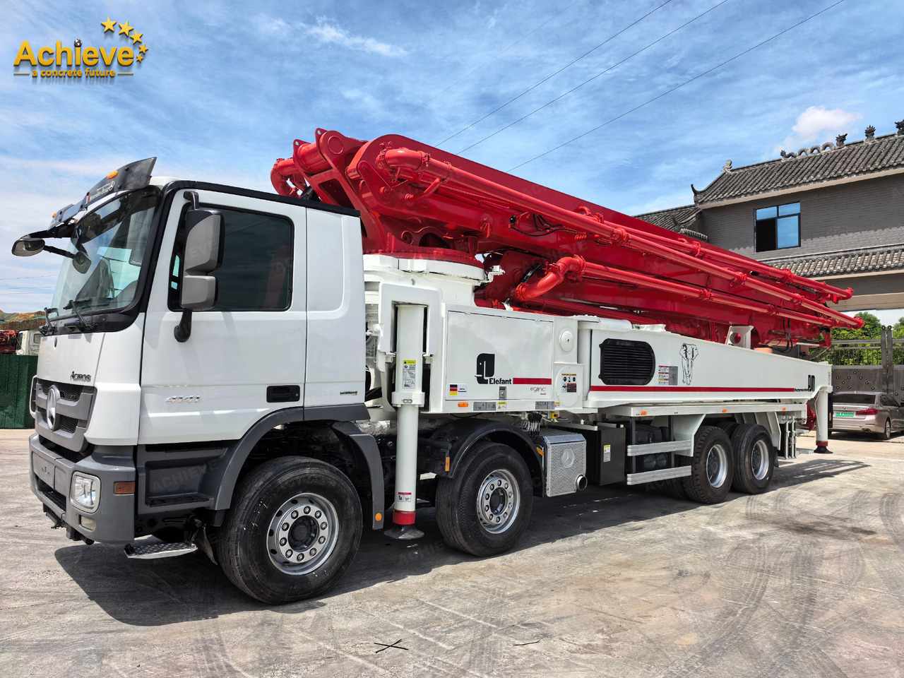 Putzmeister Putzmeister M56-4RZ Actros 4141Mercedes-Benz Concrete pump truck 【ACHIEVE】TOP CONDITION!!! - Betonpumpe: das Bild 2 Putzmeister Putzmeister M56-4RZ Actros 4141Mercedes-Benz Concrete pump truck 【ACHIEVE】TOP CONDITION!!! - Betonpumpe: das Bild 2