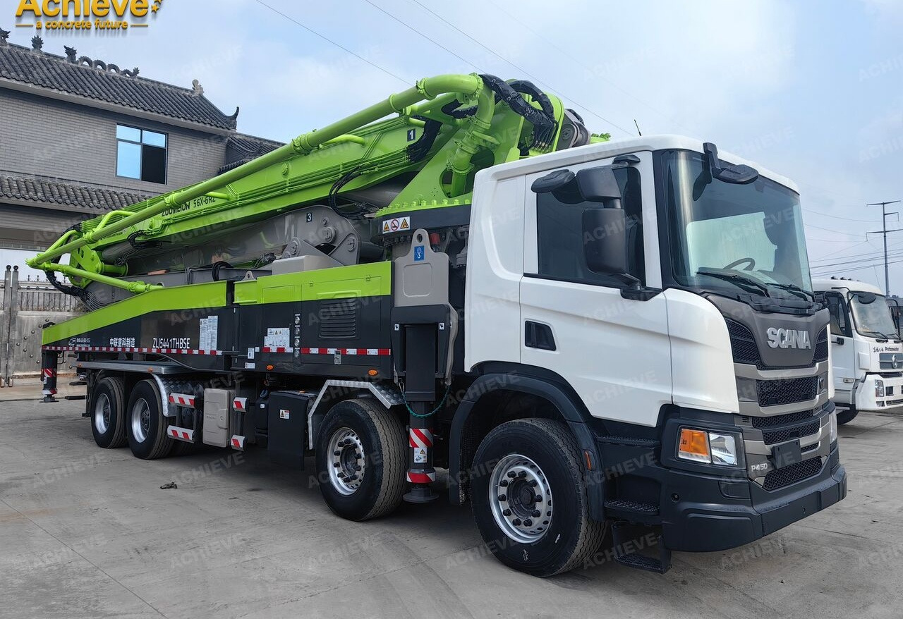 ZOOMLION ZOOMLION 2019 ZOOMLION 56X-6RZ 56M Scania P450 8x4【ACHIEVE】TOP CONDITION!!! - Betonpumpe: das Bild 1 ZOOMLION ZOOMLION 2019 ZOOMLION 56X-6RZ 56M Scania P450 8x4【ACHIEVE】TOP CONDITION!!! - Betonpumpe: das Bild 1