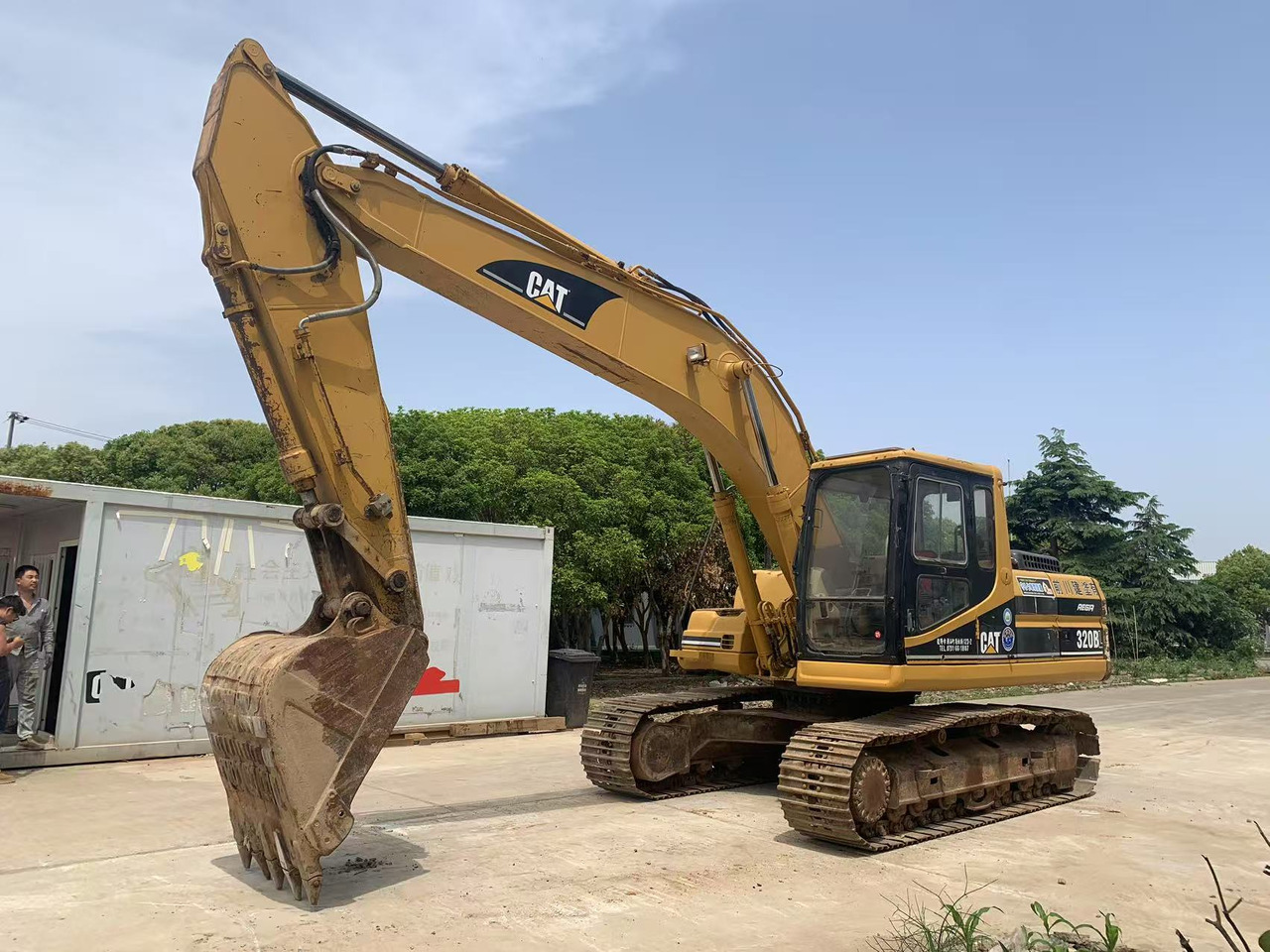 CATERPILLAR 320BL Used Excavator with Original Color - Kettenbagger: das Bild 1 CATERPILLAR 320BL Used Excavator with Original Color - Kettenbagger: das Bild 1