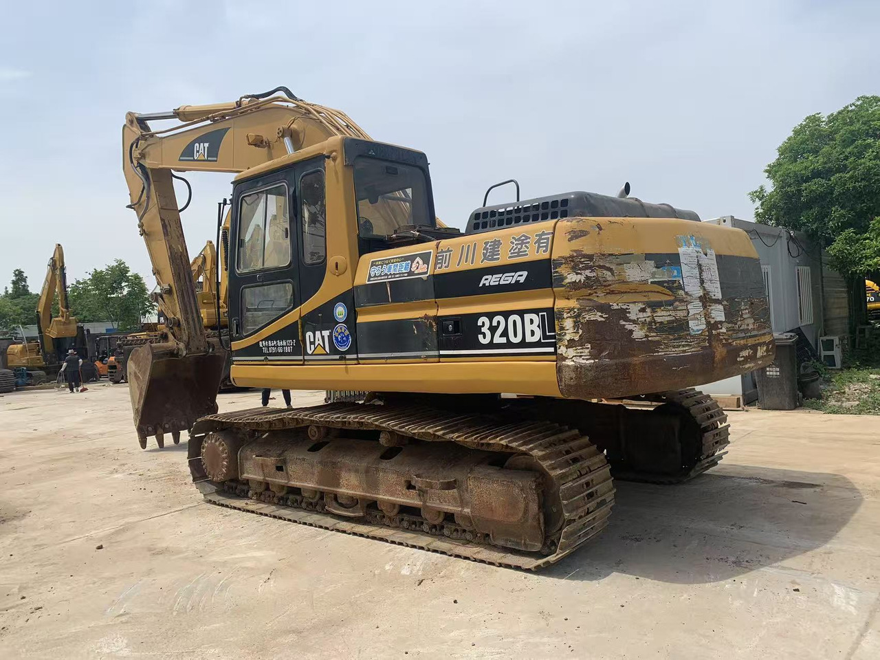 CATERPILLAR 320BL Used Excavator with Original Color - Kettenbagger: das Bild 5 CATERPILLAR 320BL Used Excavator with Original Color - Kettenbagger: das Bild 5
