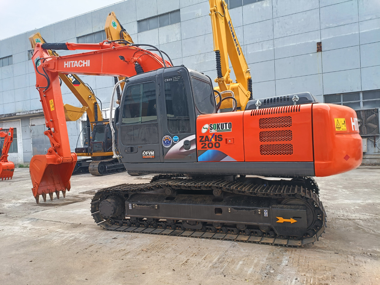 Hitachi ZX200 Used Condition Excavator Good Price - Kettenbagger: das Bild 5 Hitachi ZX200 Used Condition Excavator Good Price - Kettenbagger: das Bild 5