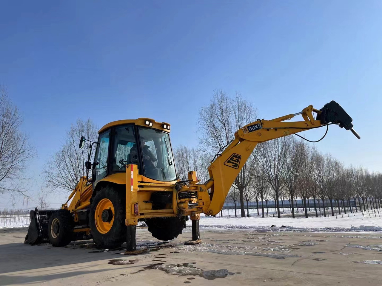 JCB 3CX Used Backhoe Loader with Hammer - Baggerlader: das Bild 2 JCB 3CX Used Backhoe Loader with Hammer - Baggerlader: das Bild 2
