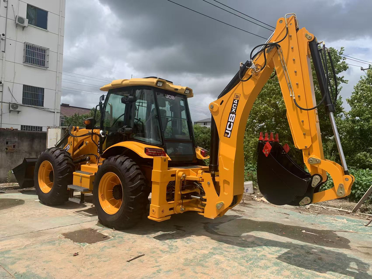 JCB 4X4 Backhoe Loader 4CX, 3CX - Baggerlader: das Bild 1 JCB 4X4 Backhoe Loader 4CX, 3CX - Baggerlader: das Bild 1