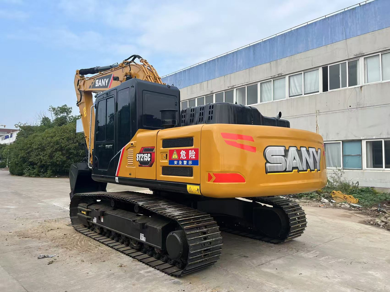 Sany SY215C Used Excavator Mitsubishi Engine - Kettenbagger: das Bild 3 Sany SY215C Used Excavator Mitsubishi Engine - Kettenbagger: das Bild 3
