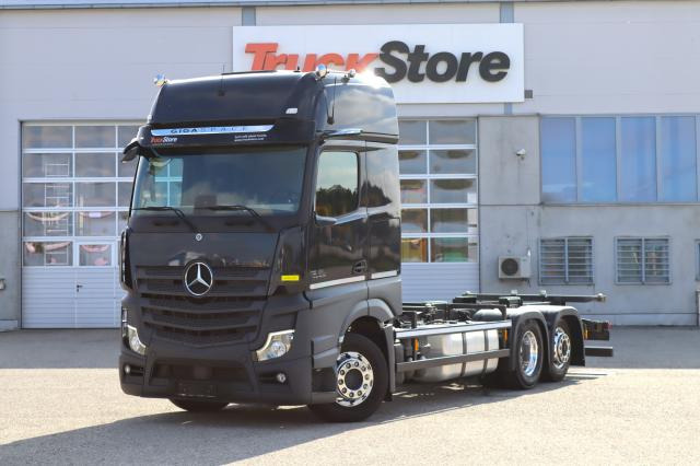 Mercedes-Benz Actros 2553 L - Containerwagen/ Wechselfahrgestell LKW: das Bild 1 Mercedes-Benz Actros 2553 L - Containerwagen/ Wechselfahrgestell LKW: das Bild 1