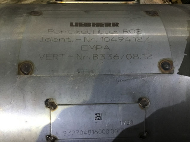 Liebherr Exhaust - Schalldämpfer: das Bild 4 Liebherr Exhaust - Schalldämpfer: das Bild 4