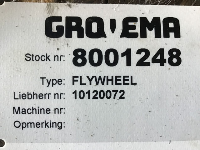 Liebherr Flywheel - Schwungscheibe: das Bild 1 Liebherr Flywheel - Schwungscheibe: das Bild 1