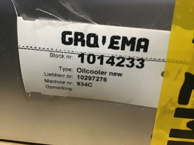 Liebherr - Ölkühler: das Bild 2 Liebherr - Ölkühler: das Bild 2