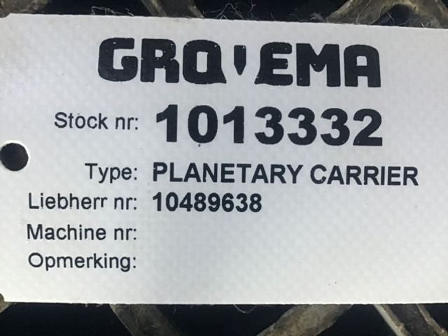 Liebherr Planetary Carrier - Federung: das Bild 5 Liebherr Planetary Carrier - Federung: das Bild 5
