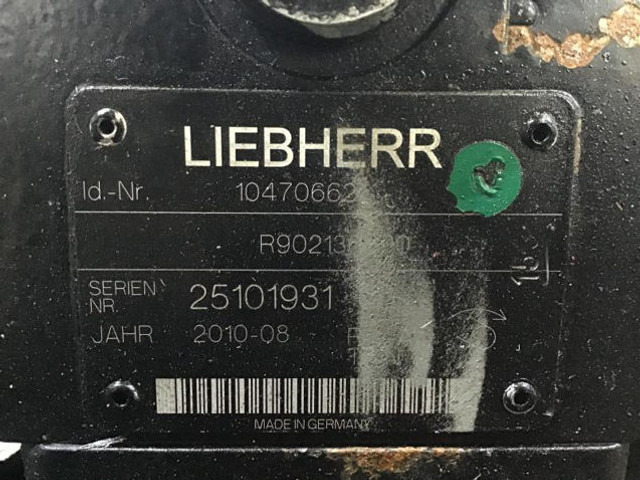 Liebherr Pump - Hydraulikpumpe: das Bild 4 Liebherr Pump - Hydraulikpumpe: das Bild 4
