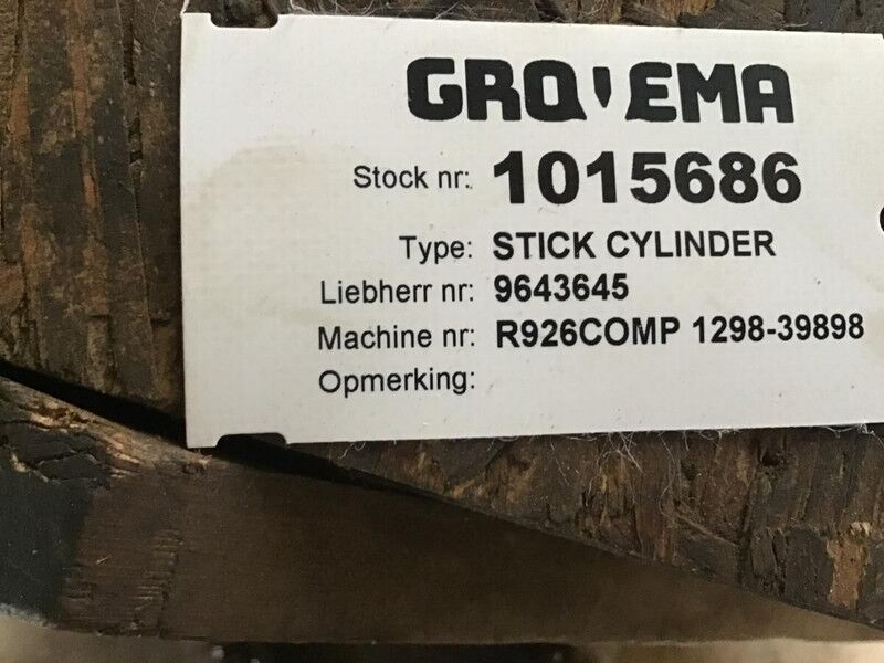 Liebherr R926 COMP / R926 K-LC / R924 COMPACT - Hydraulikzylinder: das Bild 2 Liebherr R926 COMP / R926 K-LC / R924 COMPACT - Hydraulikzylinder: das Bild 2