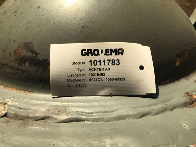 Achse und Teile Liebherr REAR AXLE: das Bild 14