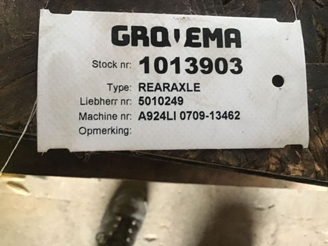Liebherr Rear Axle - Achse und Teile: das Bild 5 Liebherr Rear Axle - Achse und Teile: das Bild 5