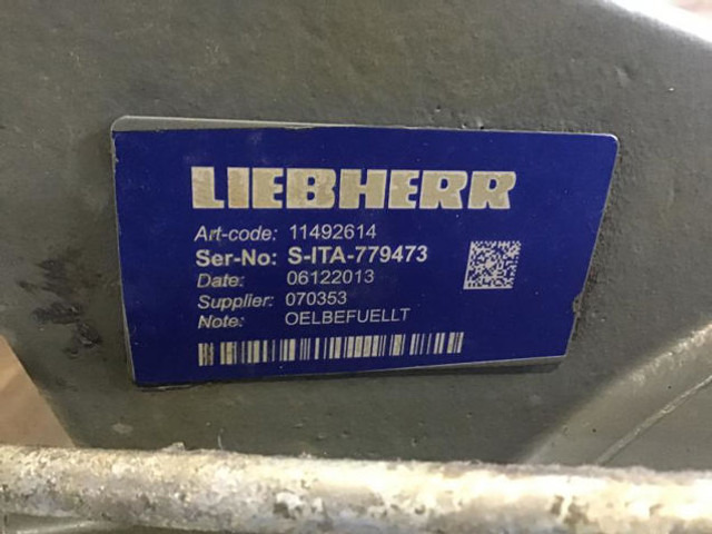 Liebherr Rear Axle - Hinterachse: das Bild 2 Liebherr Rear Axle - Hinterachse: das Bild 2