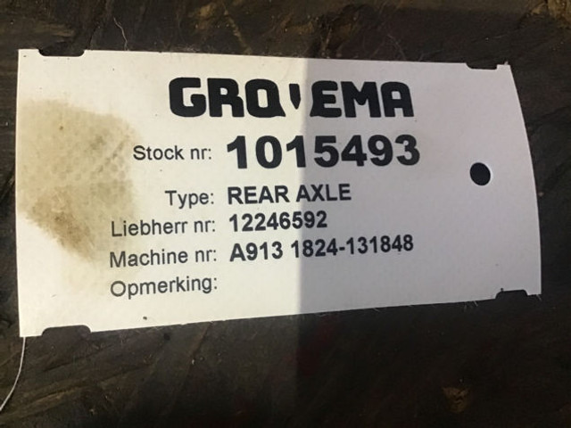 Liebherr Rear Axle - Achse und Teile: das Bild 1 Liebherr Rear Axle - Achse und Teile: das Bild 1