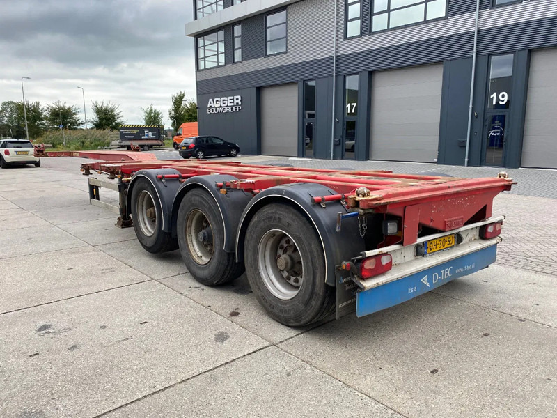 D-Tec FT-43-03V / Flexitrailer / 2x Extendable / BPW / 1x Lift Axle - Container/ Wechselfahrgestell Auflieger: das Bild 3 D-Tec FT-43-03V / Flexitrailer / 2x Extendable / BPW / 1x Lift Axle - Container/ Wechselfahrgestell Auflieger: das Bild 3