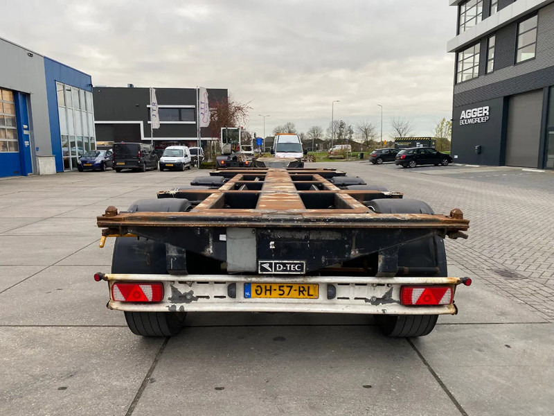 D-Tec FT-43-03V / Flexitrailer / 2x Extendable / BPW / 1x Lift Axle - Container/ Wechselfahrgestell Auflieger: das Bild 2 D-Tec FT-43-03V / Flexitrailer / 2x Extendable / BPW / 1x Lift Axle - Container/ Wechselfahrgestell Auflieger: das Bild 2