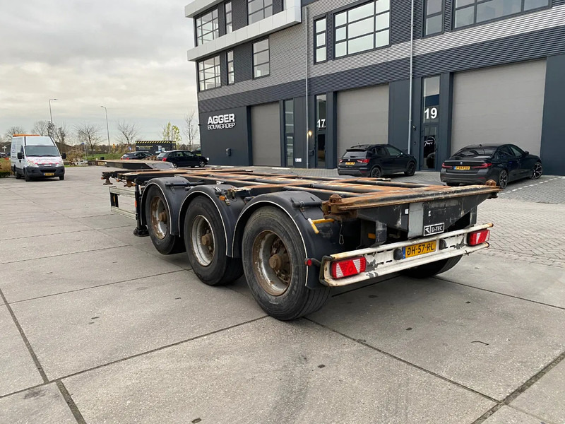 D-Tec FT-43-03V / Flexitrailer / 2x Extendable / BPW / 1x Lift Axle - Container/ Wechselfahrgestell Auflieger: das Bild 3 D-Tec FT-43-03V / Flexitrailer / 2x Extendable / BPW / 1x Lift Axle - Container/ Wechselfahrgestell Auflieger: das Bild 3